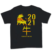 Load image into Gallery viewer, Happy New Year 2021 Year Of The Ox Chinese New Year Shirt Zodiac
