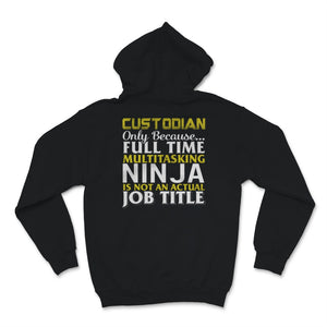 Funny Custodian Shirt, Janitor Tshirt, Appreciation Gift For Men