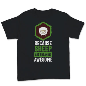 Sheep Shirt, Cute Black Sheep Art, Because Sheep Are Freaking Awesome