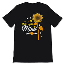 Load image into Gallery viewer, Most Loved Mimi Shirt Mothers Day Birthday Grandparents Day Gift For
