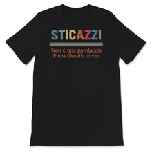 Load image into Gallery viewer, Sticazzi-Shirt, italienische Sprüche Tshirt, italienisches Zitat,
