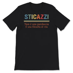 Sticazzi-Shirt, italienische Sprüche Tshirt, italienisches Zitat,