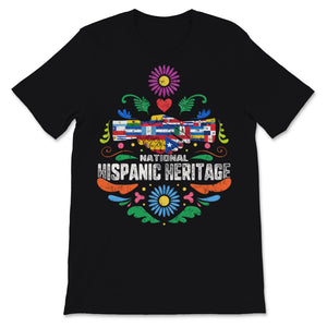National Hispanic Heritage Month Vintage Hands Hispanic Countries