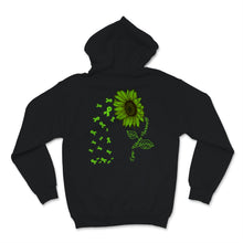 Load image into Gallery viewer, Lyme disease Awareness Green Ribbon Sunflower Lover Borreliosis
