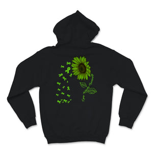 Lyme disease Awareness Green Ribbon Sunflower Lover Borreliosis