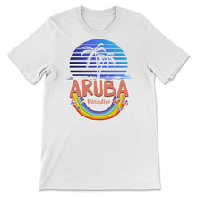 Load image into Gallery viewer, Aruba Paradise Beach Shirt, Summer Holiday Tee, Gift for Beach Lover,
