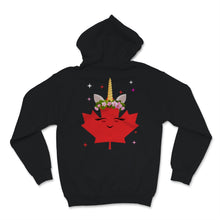Load image into Gallery viewer, Canada Day Cute Unicorn Maple Leaf Magic Trendy Pattern Canadian Flag
