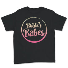 Load image into Gallery viewer, Matching Bridesmaid Shirts, Bachelorette Shirts, Bride, Bride&#39;s Babes
