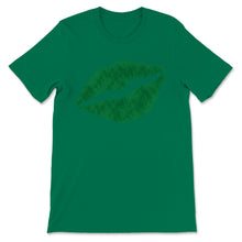 Load image into Gallery viewer, Green Lips Saint Patrick&#39;s Day Kiss Me I&#39;m Irish Shamrock Lipstick
