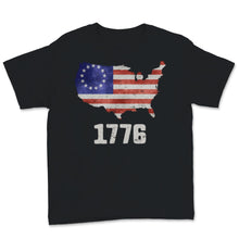 Load image into Gallery viewer, 1776 Betsy Ross 4th Of July Retro Patriotic American Flag
