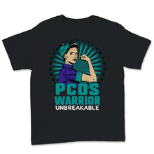 Load image into Gallery viewer, PCOS Warrior Unbreakable Strong Woman Polycystic ovary syndrome
