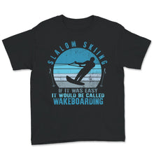 Load image into Gallery viewer, Slalom Skiing Shirt, Skiing Lover Gift, Wakeboarding Tee, Water
