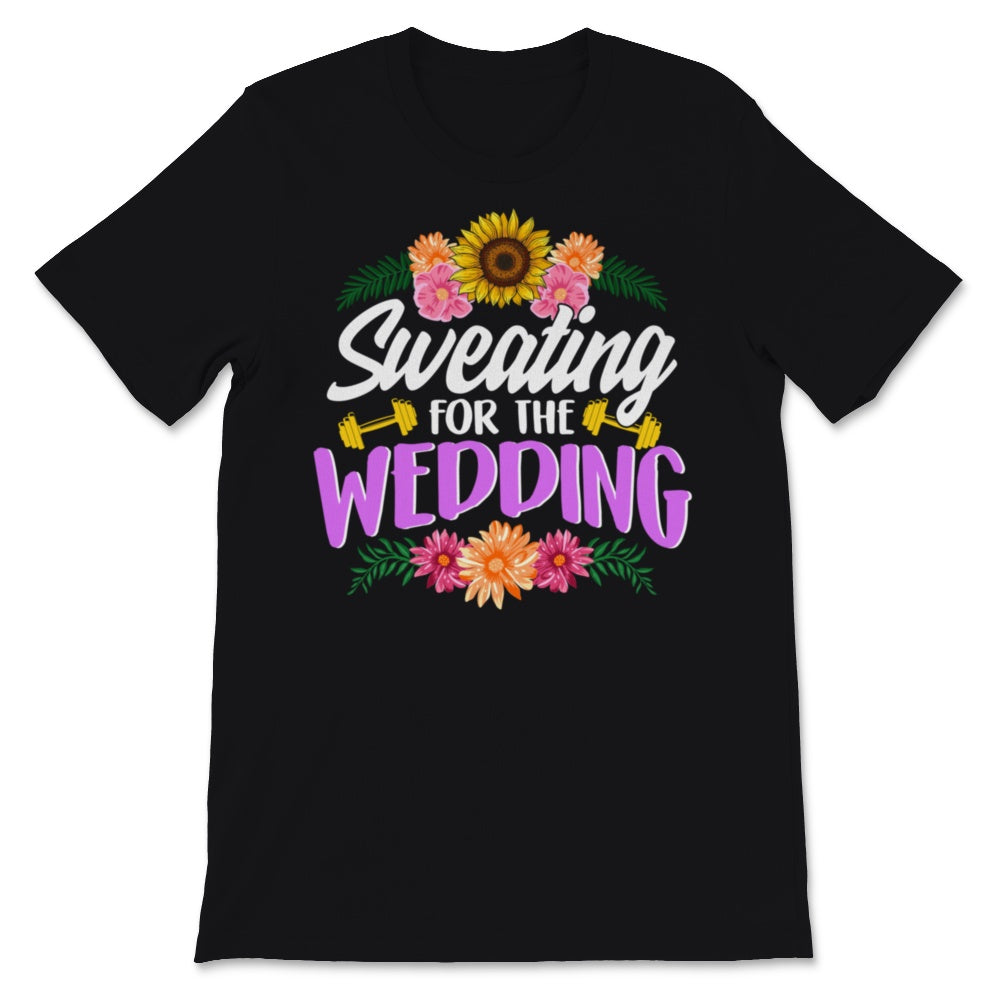 Womens Workout Tank Sweating For The Wedding Floral Gym Racerback