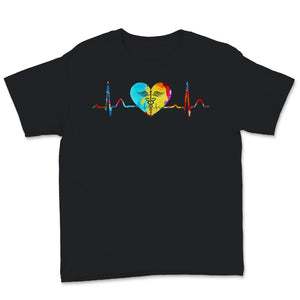 Nurse Week Love Heartbeats Nursing Symbol Women CNA Gift