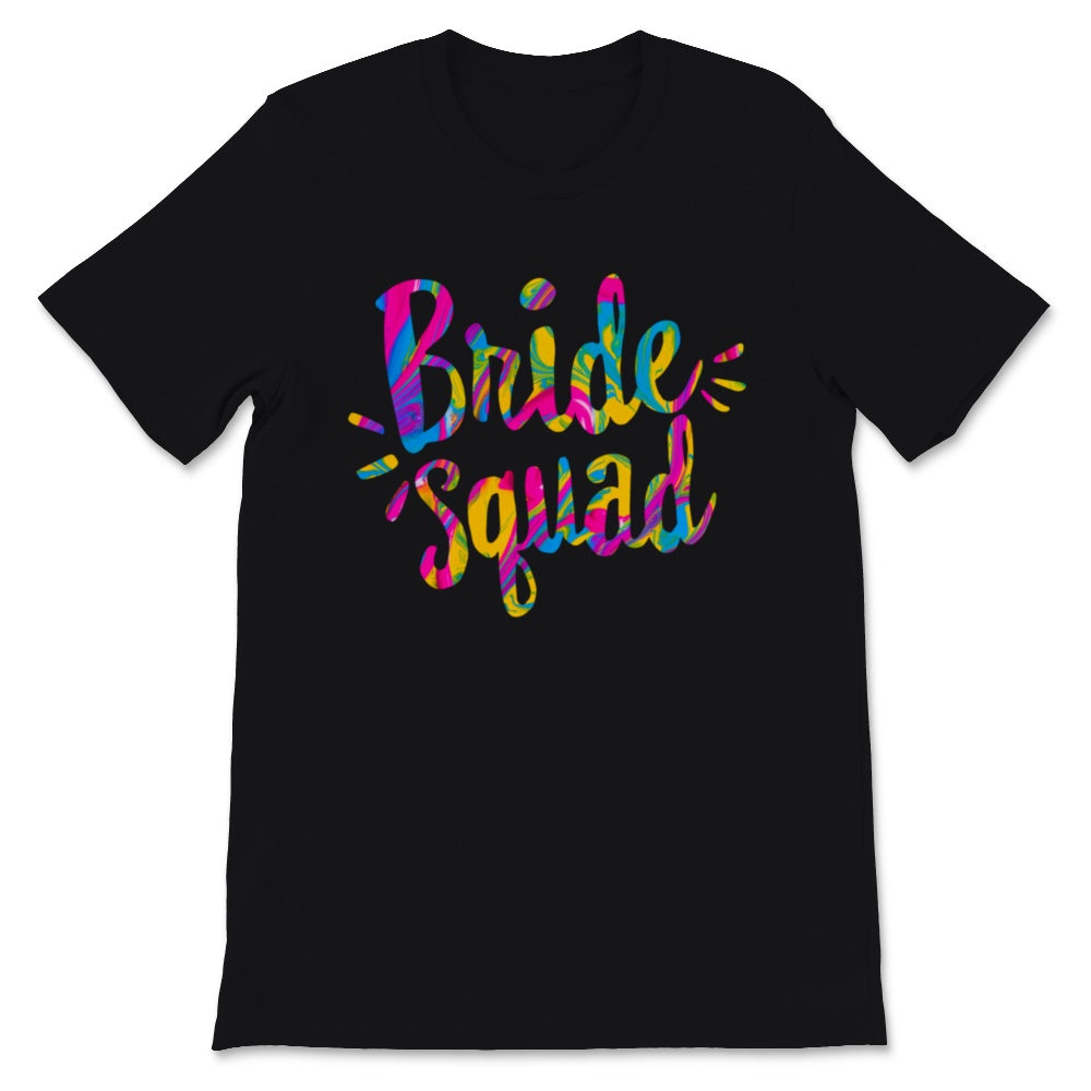 Bride Squad Shirts Bridesmaid Matching Tees Bachelorette Party