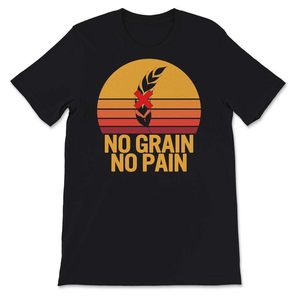 Celiac Disease Shirt, No Grain No Pain, Celiac Disease Awareness,