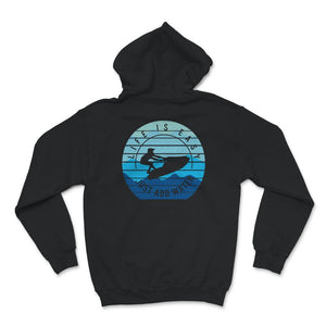 Jet Skiing Lover Shirt, Life Is Easy, Athletic Beach Summer Sports,