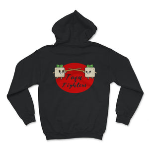 Vegan Shirt, Cute Tofu Fighters, Funny Tofu Lover, Martial arts,