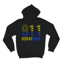Load image into Gallery viewer, 911 Dispatcher Shirt USA Yellow Thin Gold Line Flag Christmas Gift
