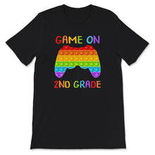 Load image into Gallery viewer, Back To School Shirt, Game On 2nd Grade, Game Controller Popping Gift
