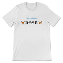 Load image into Gallery viewer, Peace Love and Racing, Love Speed Shirt, Race Track Shirt, Racing
