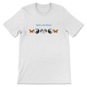 Peace Love and Racing, Love Speed Shirt, Race Track Shirt, Racing