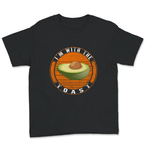 Avocado Toast Halloween Costume Shirt, I'm With The Toast, Cute