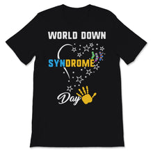 Load image into Gallery viewer, World Down Syndrome Day Awareness Socks Down Right Love Heart Stars

