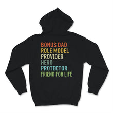 Load image into Gallery viewer, Father&#39;s Day Bonus Dad Friend For Life Protector Hero Step Dad
