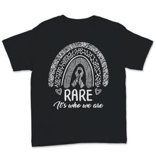 Load image into Gallery viewer, Rare Disease Day Rare It&#39;s Who We Are Shirt Gift Women Men Kids Girls
