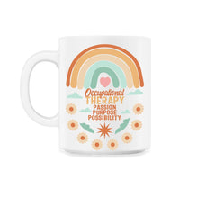 Load image into Gallery viewer, Occupational Therapy Shirt, Passion Purpose Possibility Tee, OT Gift - 11oz Mug - White
