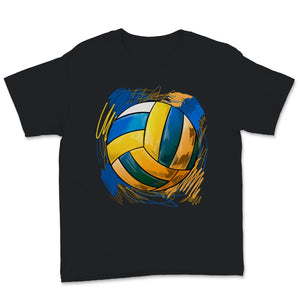 Vintage Volleyball Gift For Volley Ball Player Sports Lover Girls
