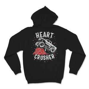 Heart Crusher Valentines Day Truck Lover Cute Boyfriend Driver Love