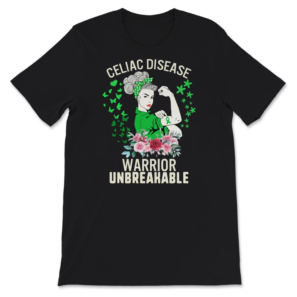 Celiac Disease Shirt, Celiac Disease Warrior Unbreakable, Celiac