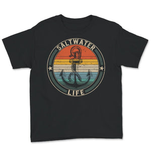 Saltwater Life Shirt, Saltwater, Freshwater, Fishing Life, Fisher