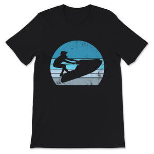 Jet Skiing Lover Shirt, Vintage Retro Jet Ski, Athletic Beach Summer