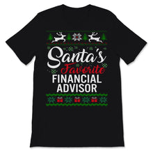 Load image into Gallery viewer, Santas Favorite Financial Advisor Christmas Ugly Sweater
