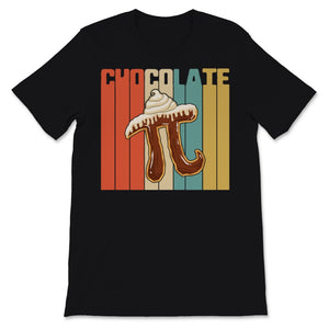 Vintage Pi Day Symbol Chocolate Cream Pie Math Teacher Student Foodie