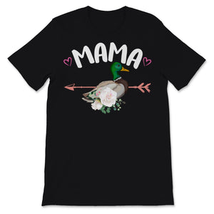 Mama Duck Mother's Day Animals Flowers Lover Funny Mother Bird