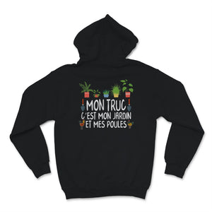 T shirt poule jardin homme cadeau jardinier femme retraite