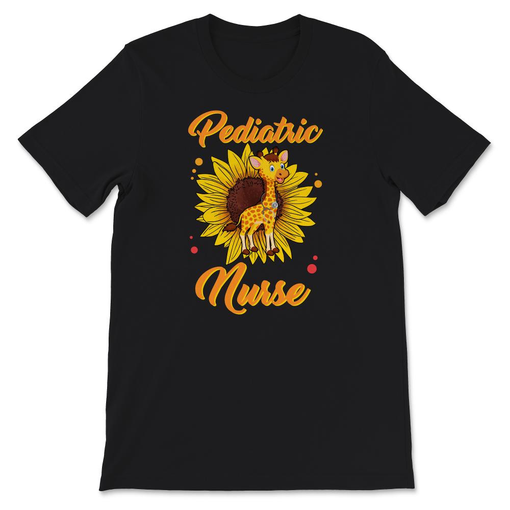 Pediatric Nurse Shirt, Cute Giraffe Lover, Gift For Women, PEDS Nurse