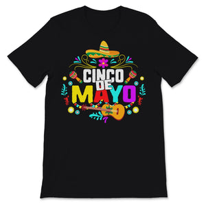 Cinco De Mayo Mexican Hat Mexico Flag Tacos Fiesta Celebration Men