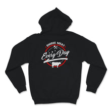 Load image into Gallery viewer, Smoke Meat Everyday Shirt BBQ Smoking Meat Grill Master Fathers Day
