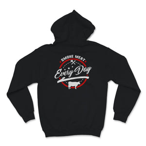 Smoke Meat Everyday Shirt BBQ Smoking Meat Grill Master Fathers Day