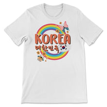 Load image into Gallery viewer, Korea Shirt, Korean Lover Tee, Flag Of Korea Gift, Korea Travel Tour,
