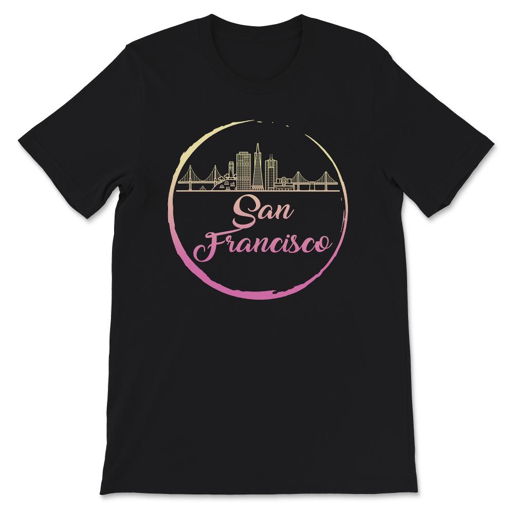 San Francisco Shirt, San Francisco Skyline Gift, San Fran Tee,