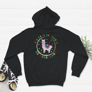 100 Days Of School, No Prob-Llama, Funny 100 Days Of School Llama Tee