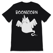 Load image into Gallery viewer, Boonicorn Unicorn Ghost Halloween Costume Shirt for Girls Kids
