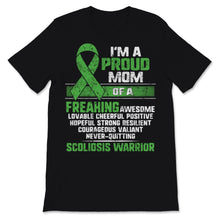 Load image into Gallery viewer, I&#39;m A Proud Mom of Scoliosis Warrior Awareness Month Green Ribbon

