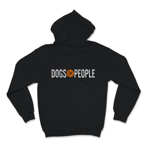 Dogs Greater Than People Shirt Cute Dog Mom Gift for Women Pets Lover